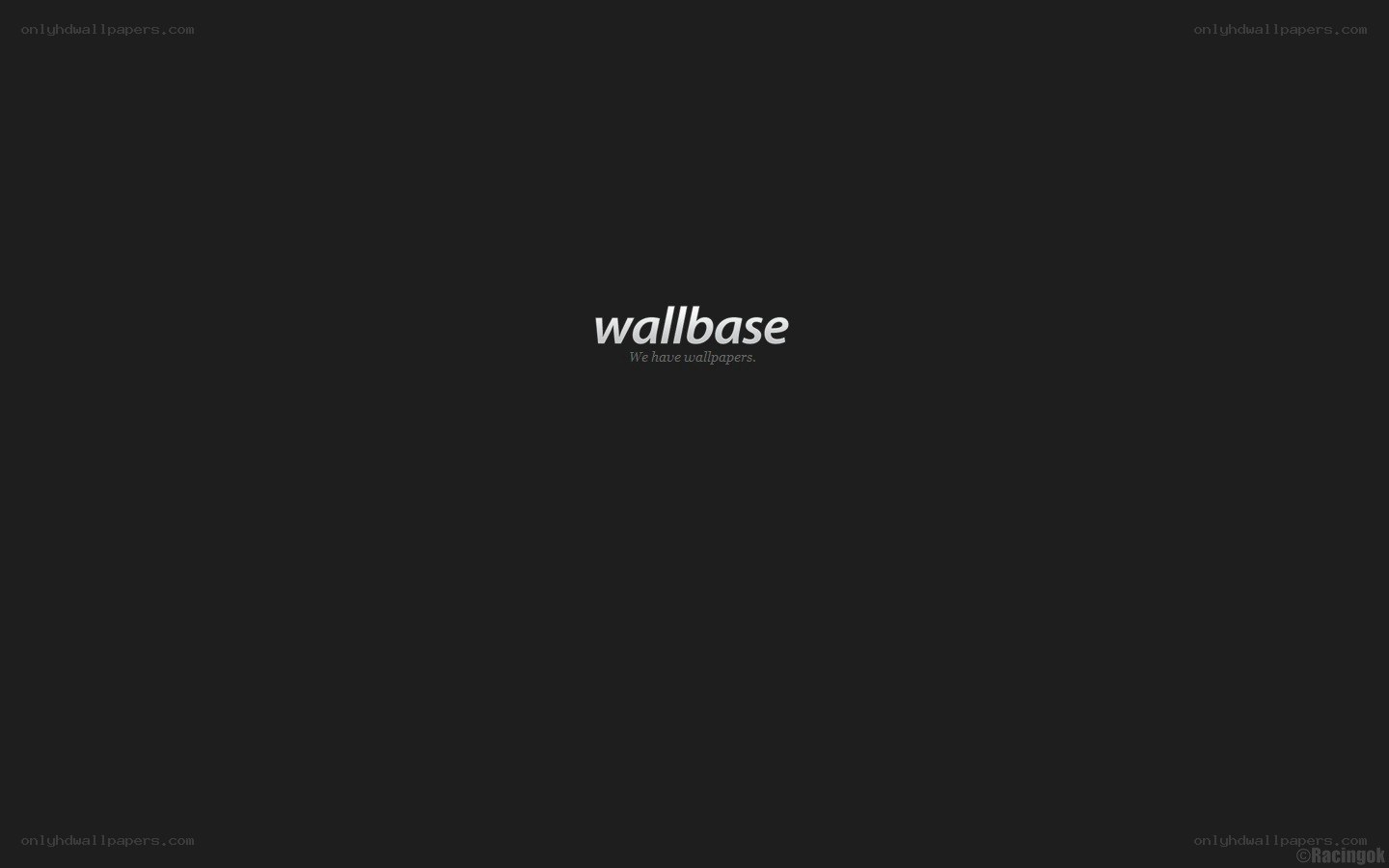 Wallbase logo on dark background