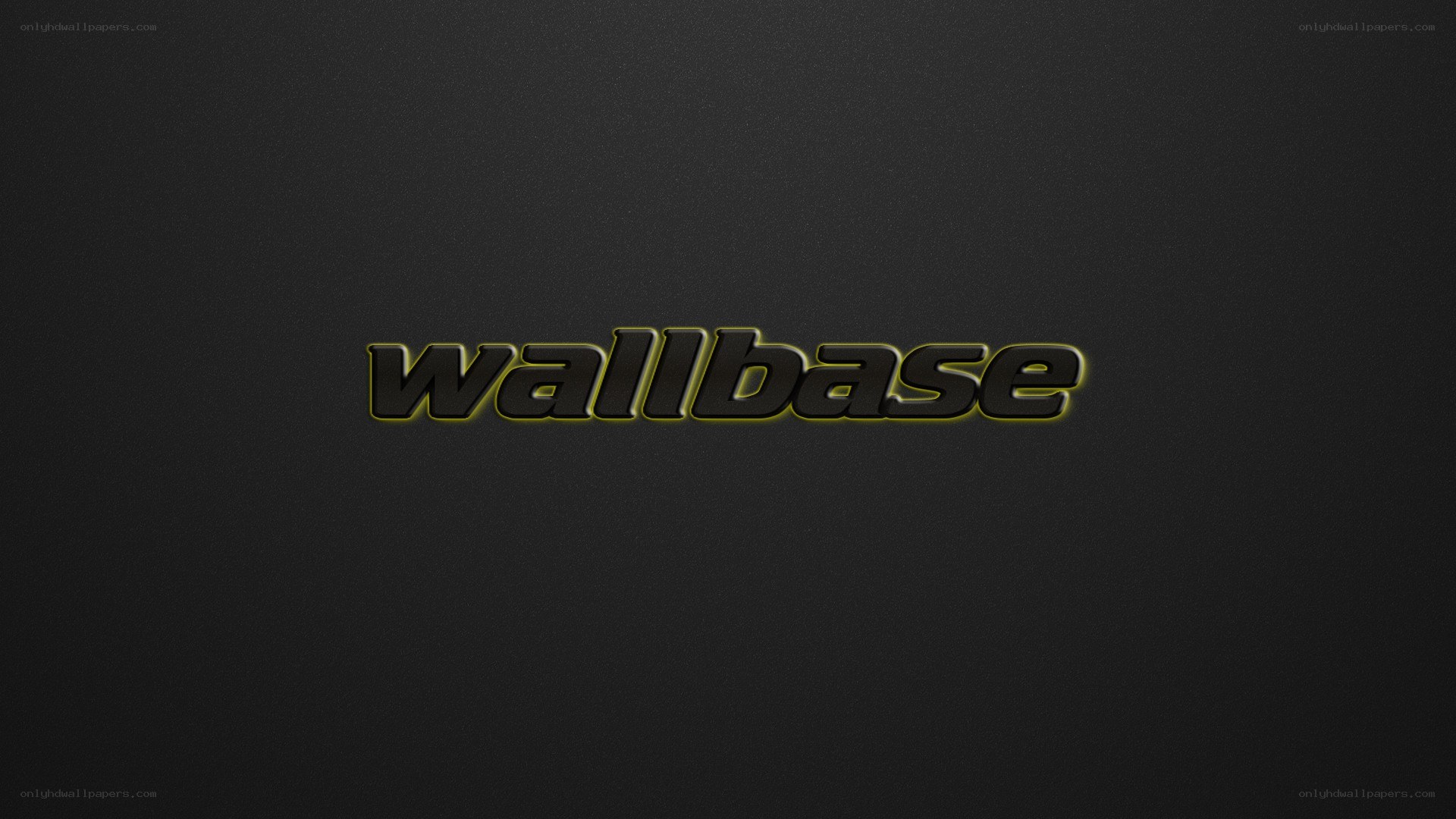 Wallbase logo on dark background