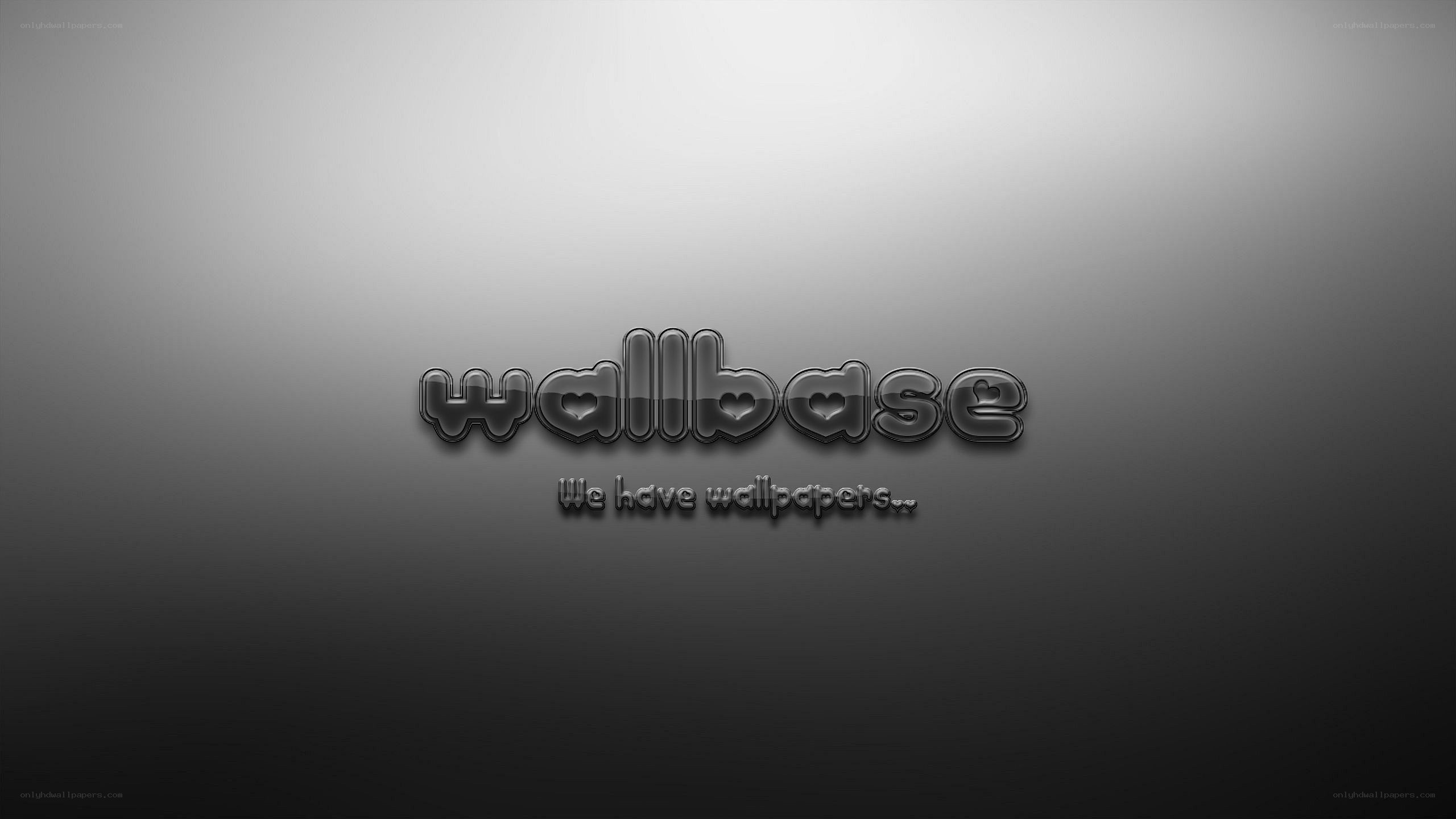 Wallbase logo on gradient background