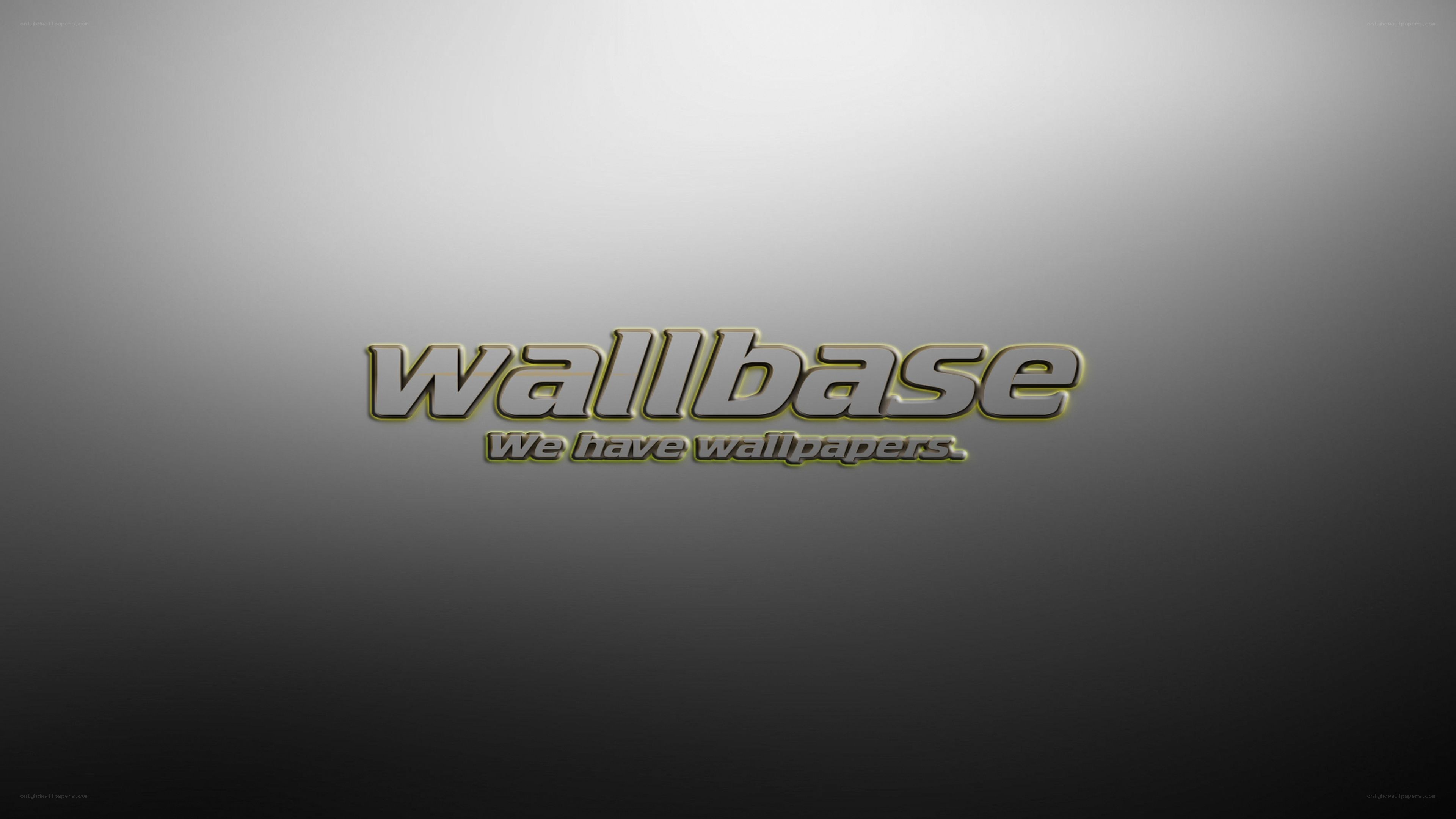 Wallbase logo on gradient