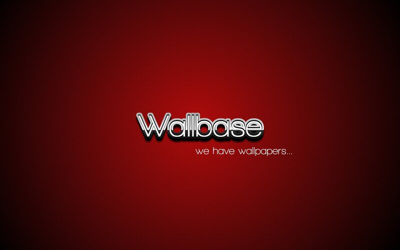 Wallbase logo on red background