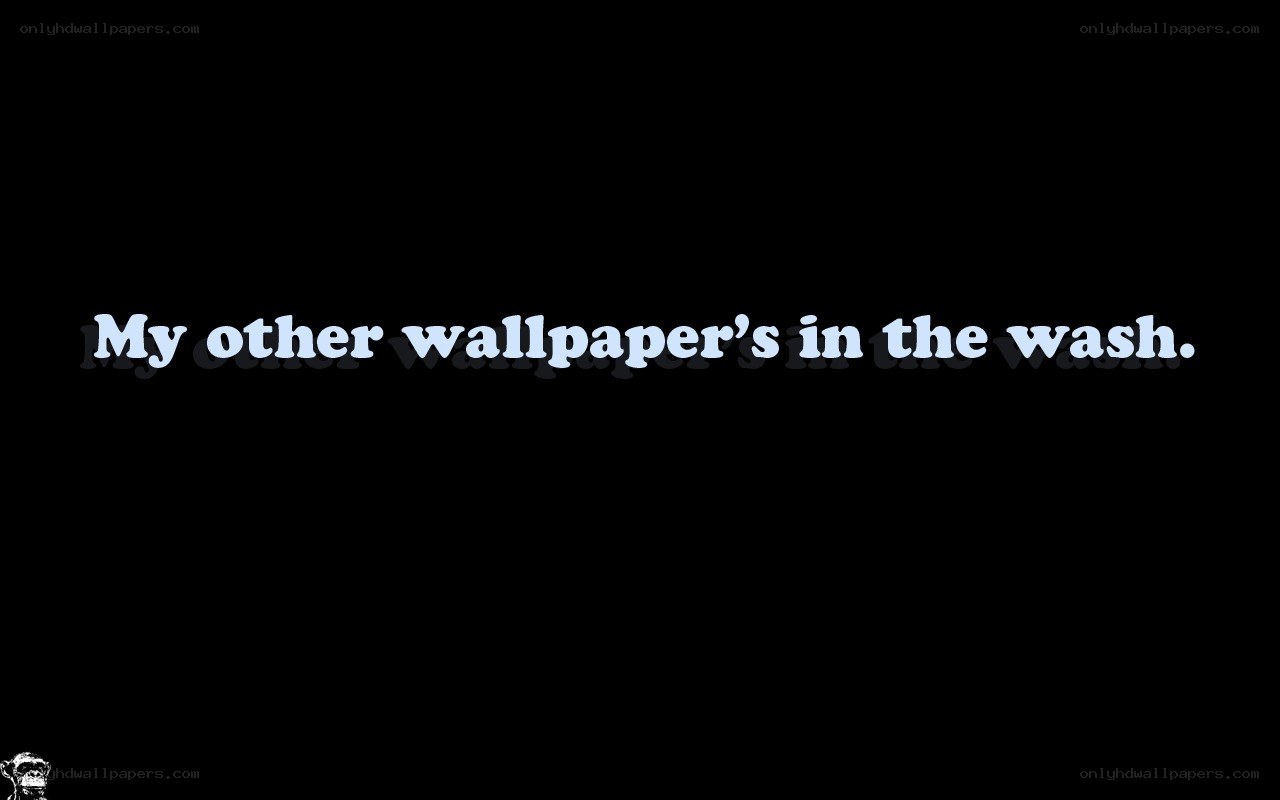 Wallpaper in the wash