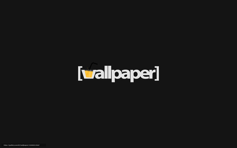 Wallpaper logo on black