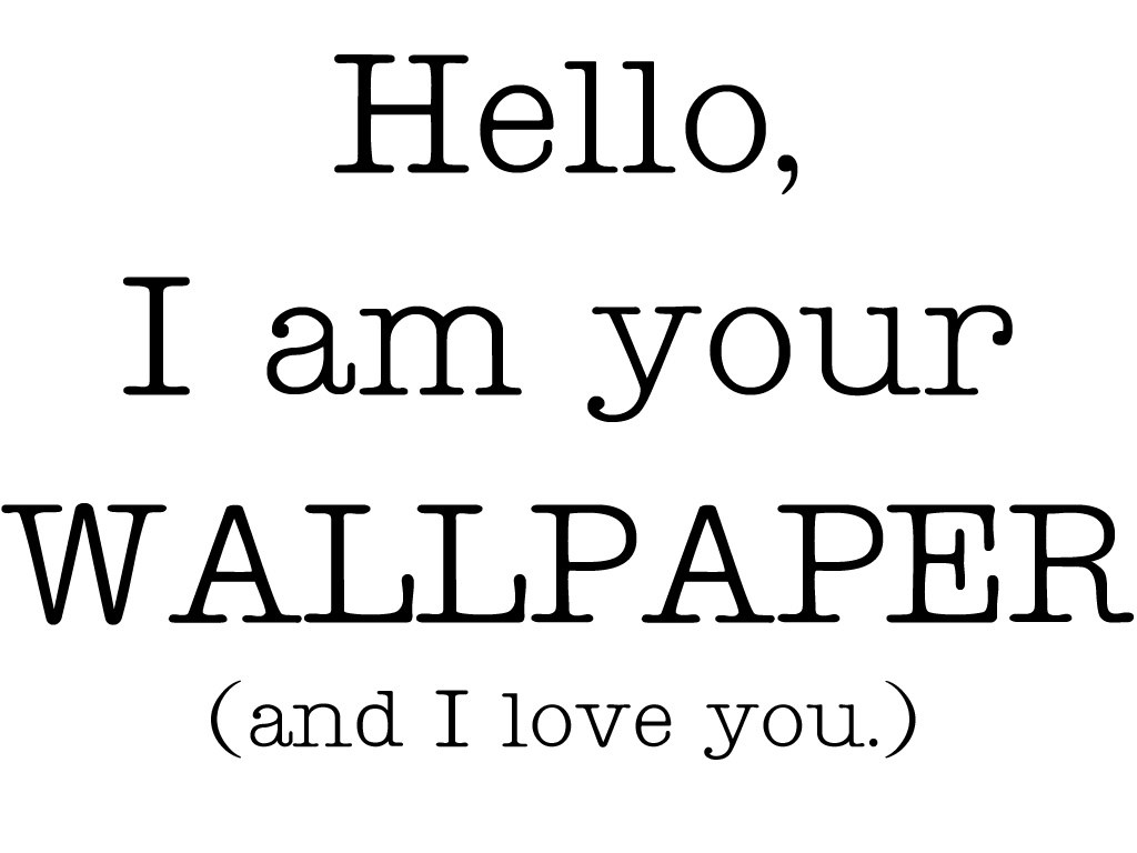 wallpaper text art