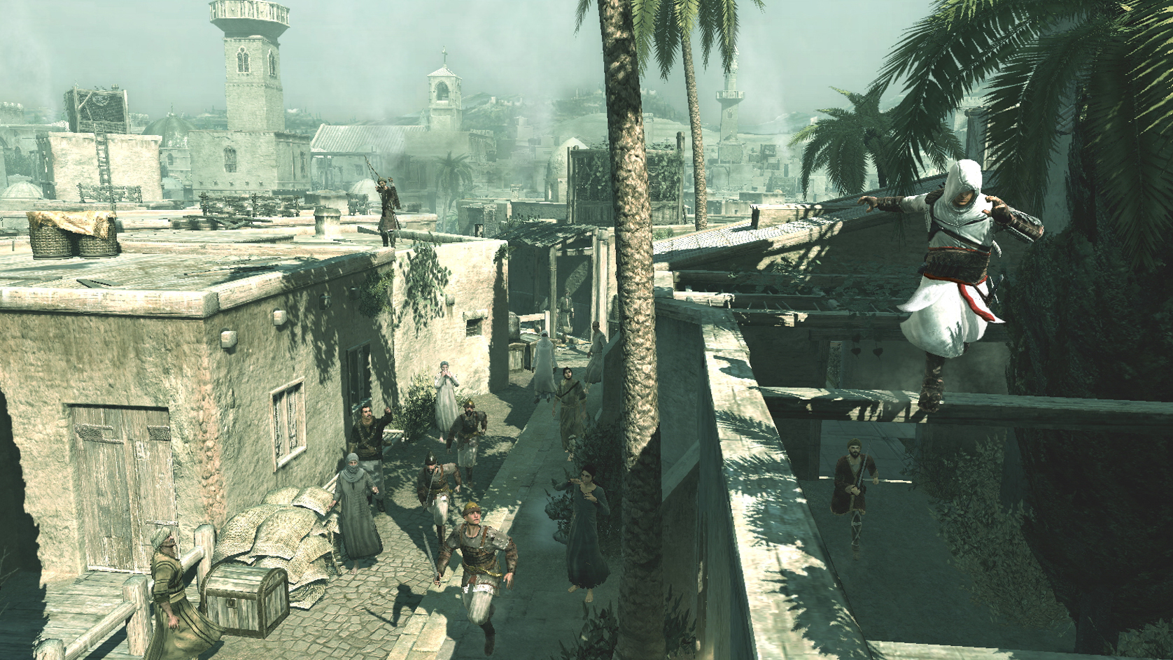 Первые ассасины игра. Ассасин Крид 2007. Assassin’s Creed 2008 PC. Ассасин Крид 1. Assassin's Creed 1 ps3 screenshot.
