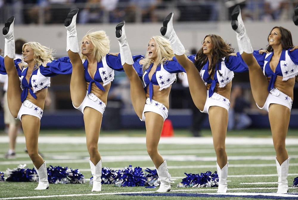 Cowboys Dallas cheerleaders.
