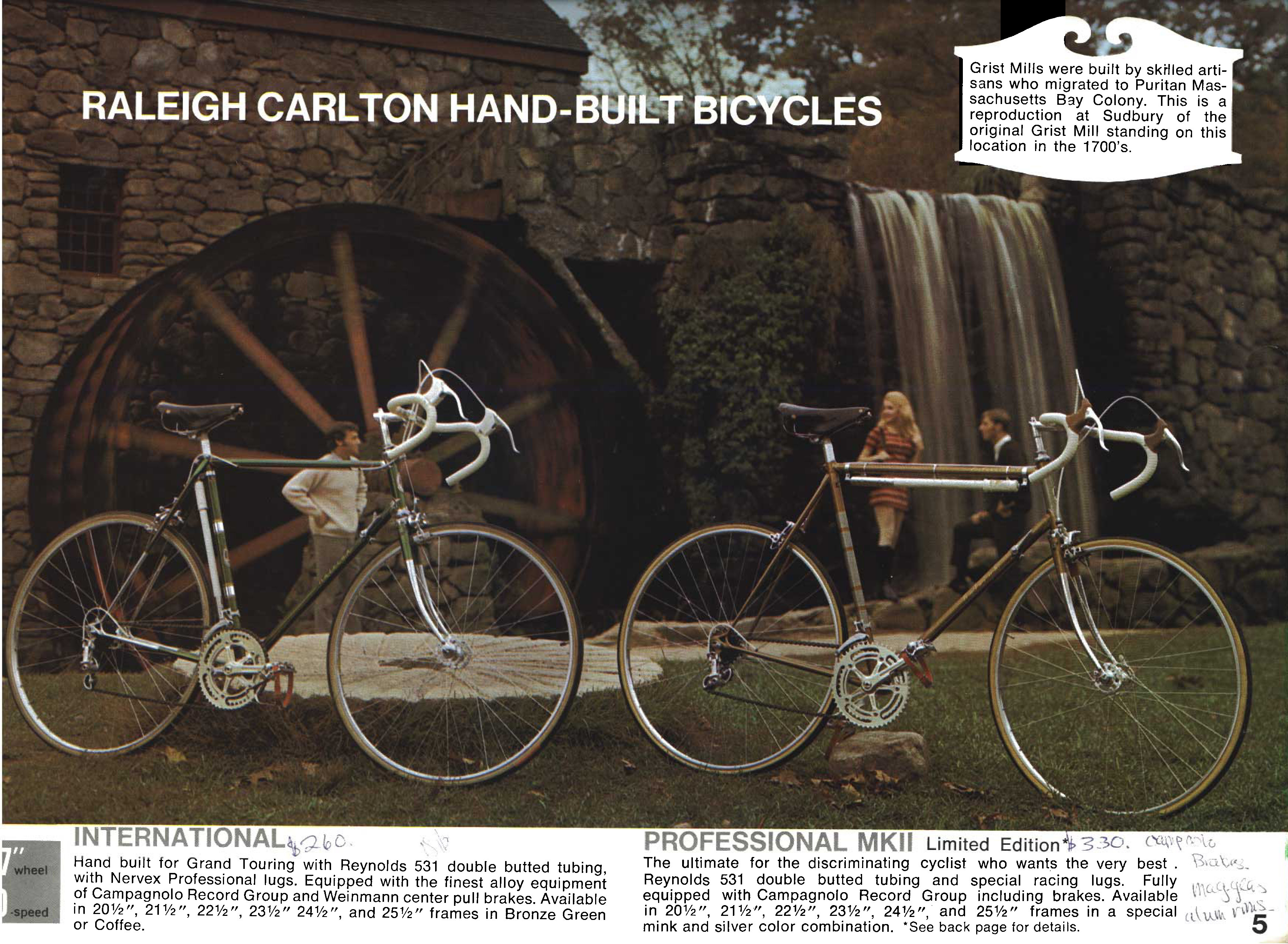 Raleigh catalog page high.