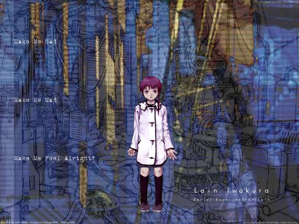 Text Serial Experiments Lain