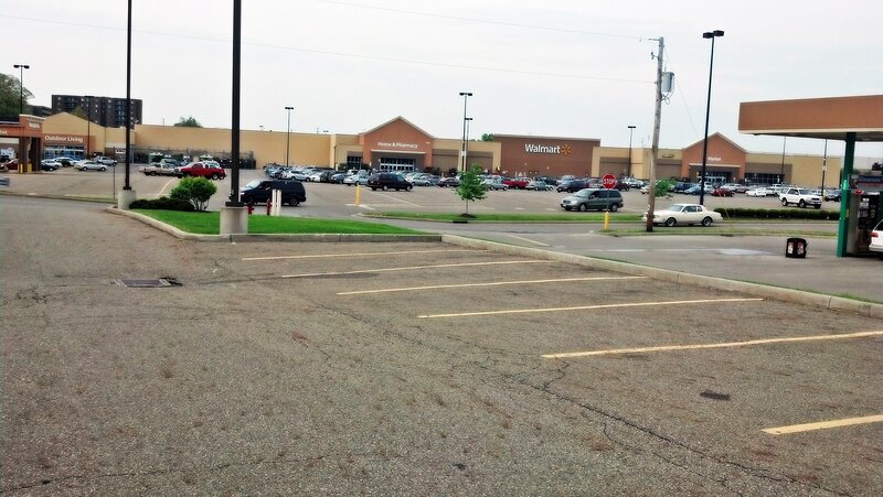 Walmart Store Parking Lot