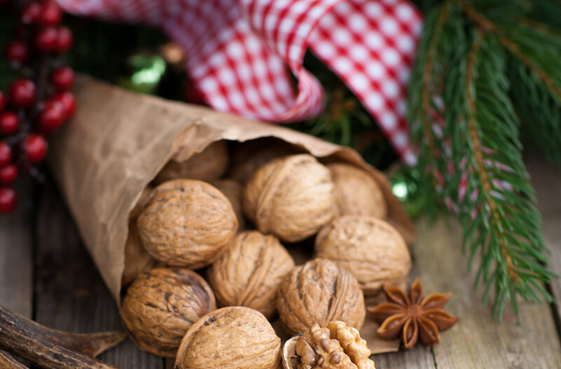 Walnuts in Paper Bag