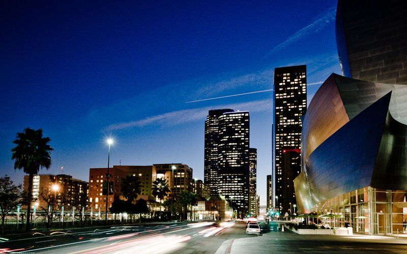 Walt Disney Concert Hall — Blue, Dramatic