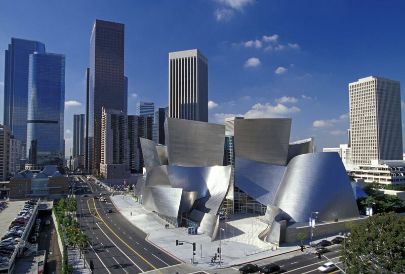 Walt Disney Concert Hall — Blue