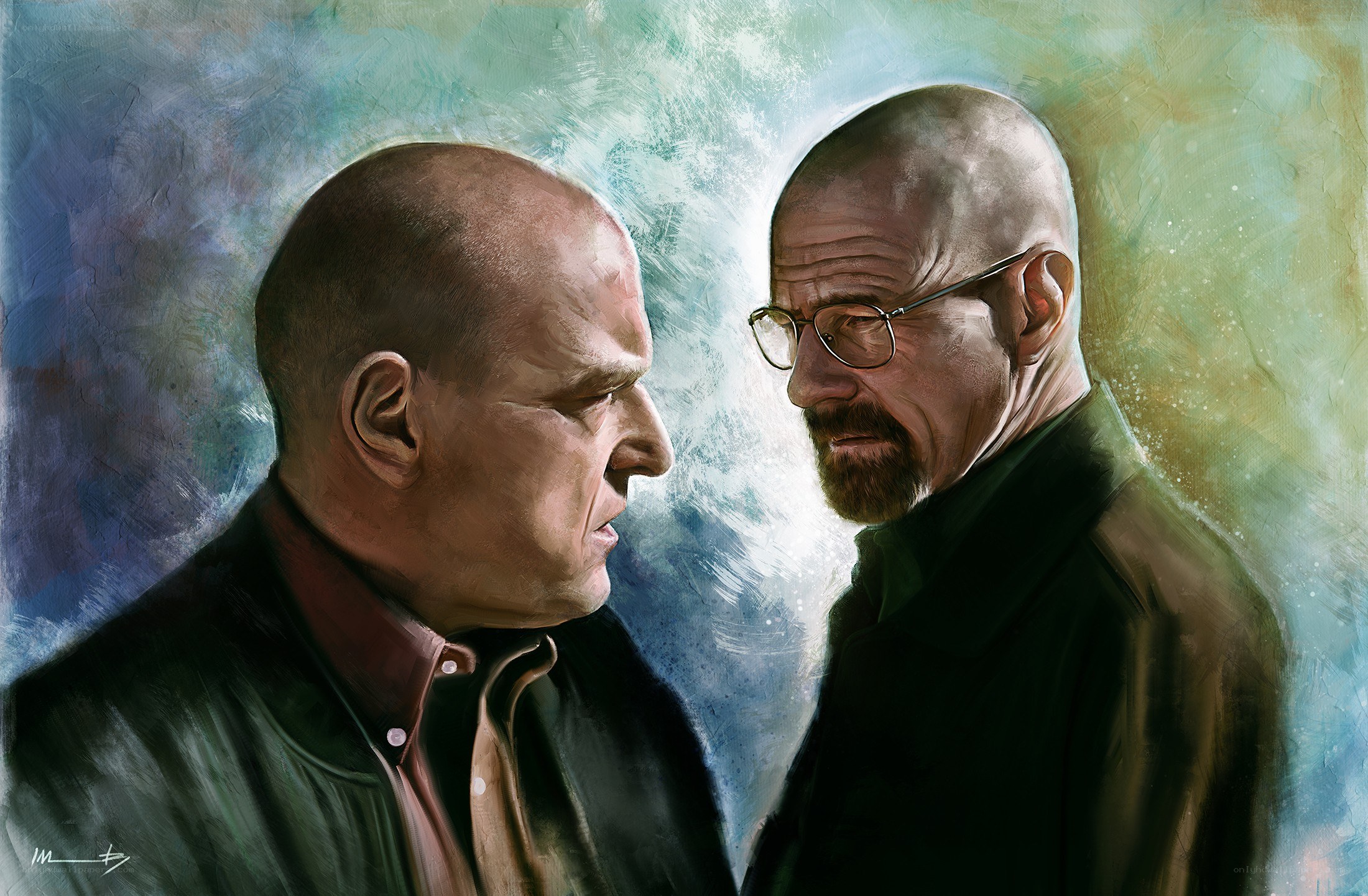Walter and Gus face-off