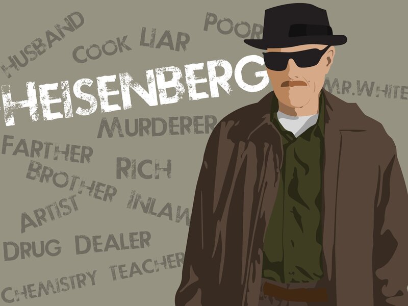Walter White character illustration
