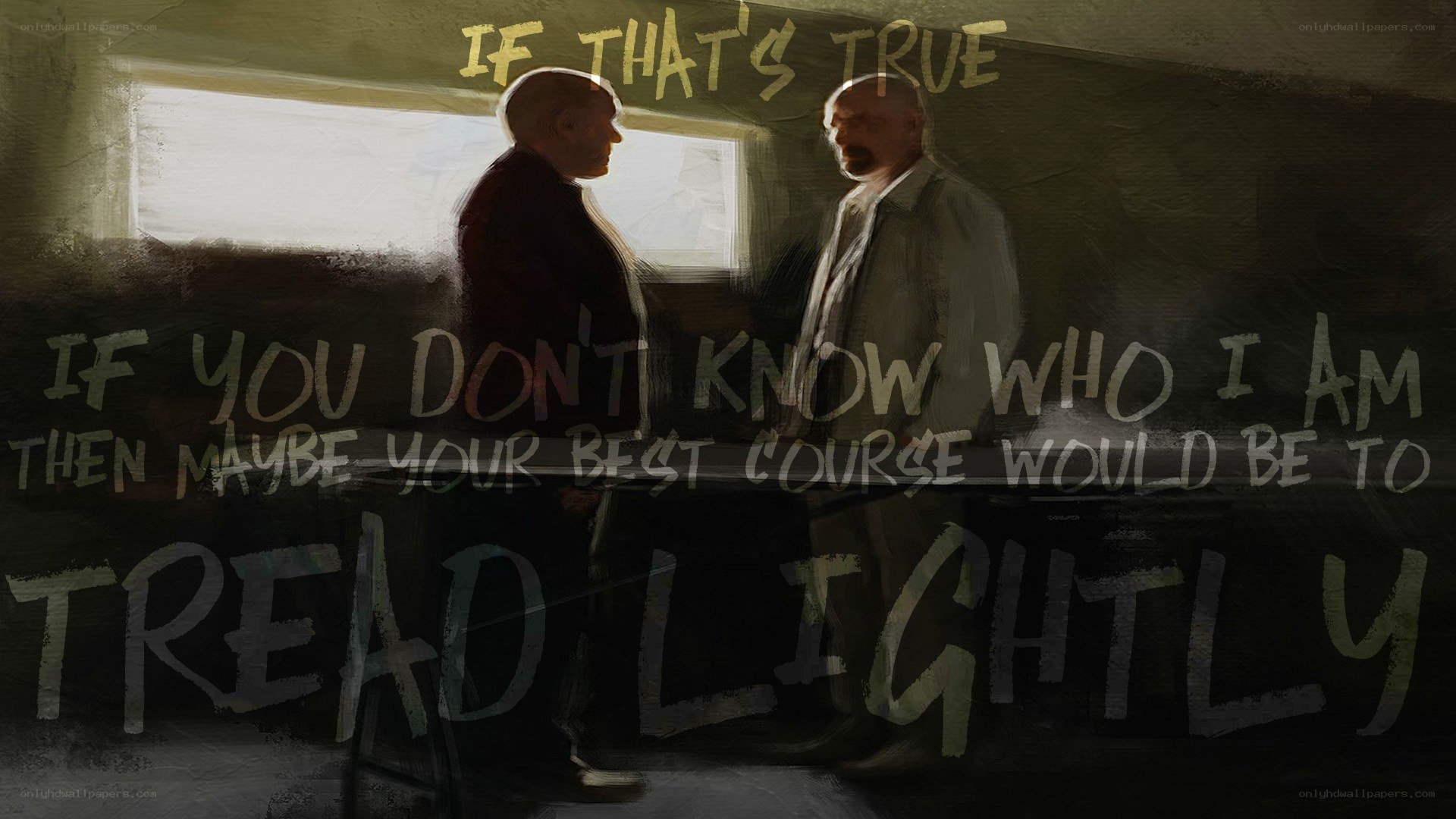 Walter White confrontation