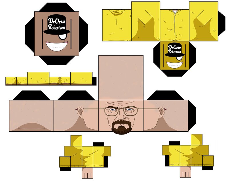 Walter White Papercraft