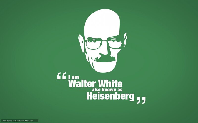 Walter White quote wallpaper