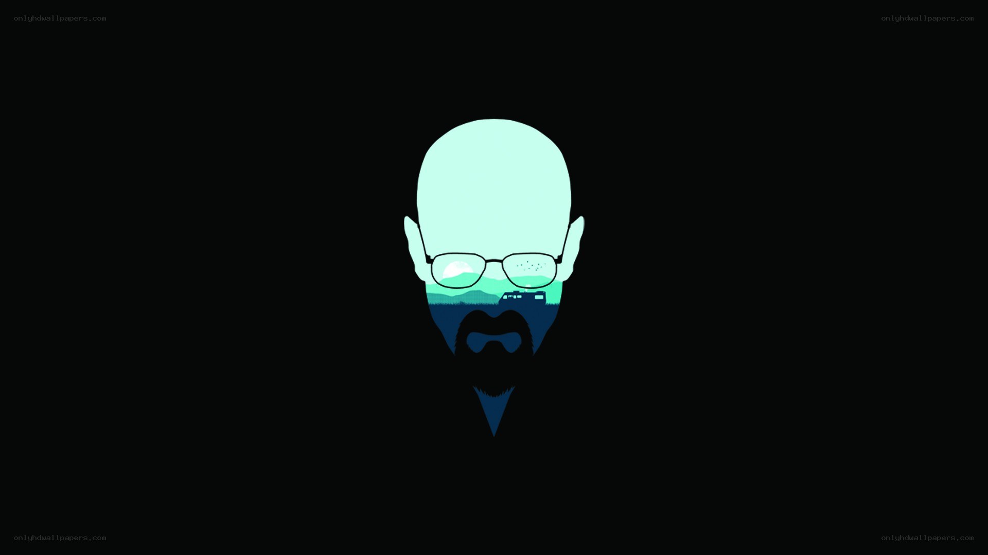 Walter White silhouette art