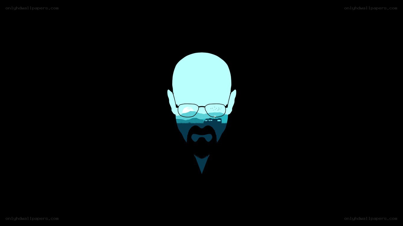 Walter White silhouette art