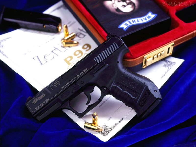 Walther P99 Pistol — Blue
