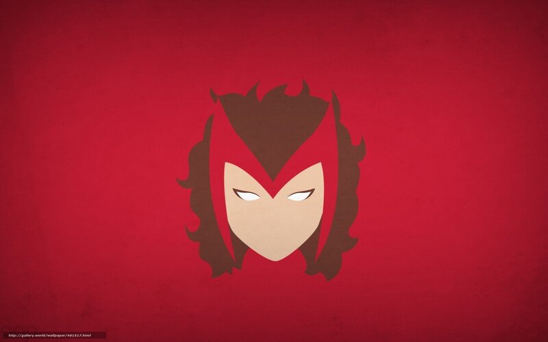 Wanda Maximoff minimalist art