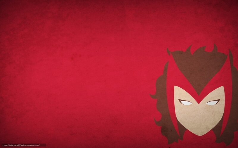 Wanda Maximoff stylized portrait