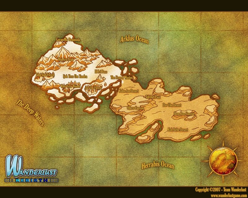 Wanderlust Rebirth map