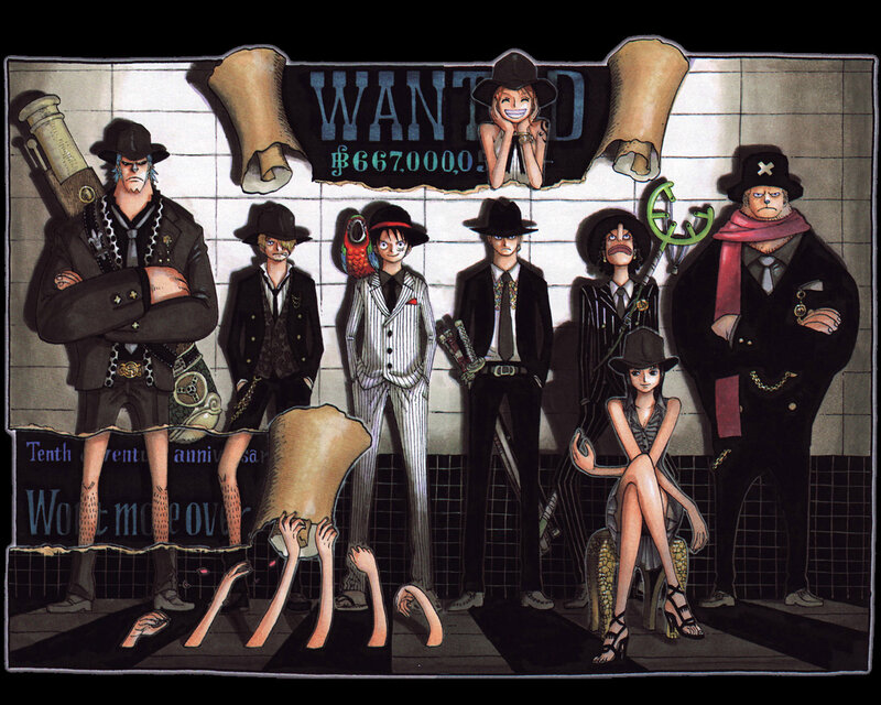 Wanted Poster Characters — Black, Dramatic