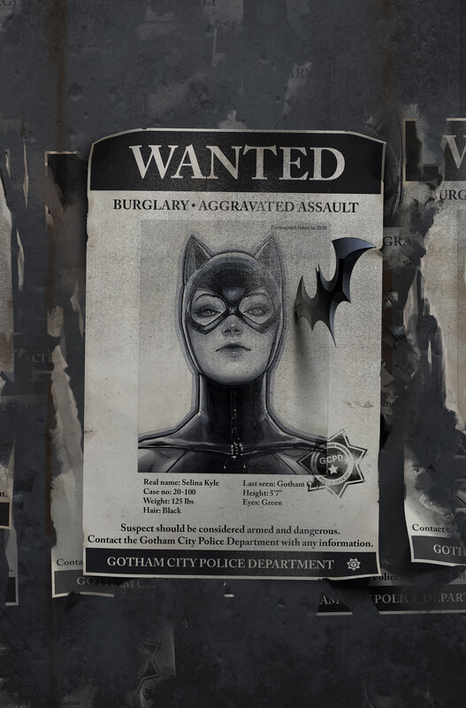 Wanted Poster for Catwoman