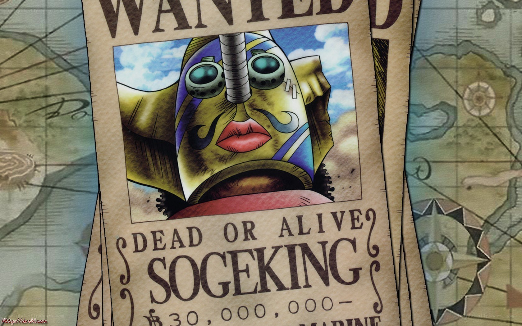 Wanted poster for Sogeking