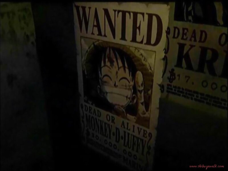 Wanted poster of Monkey D. Luffy