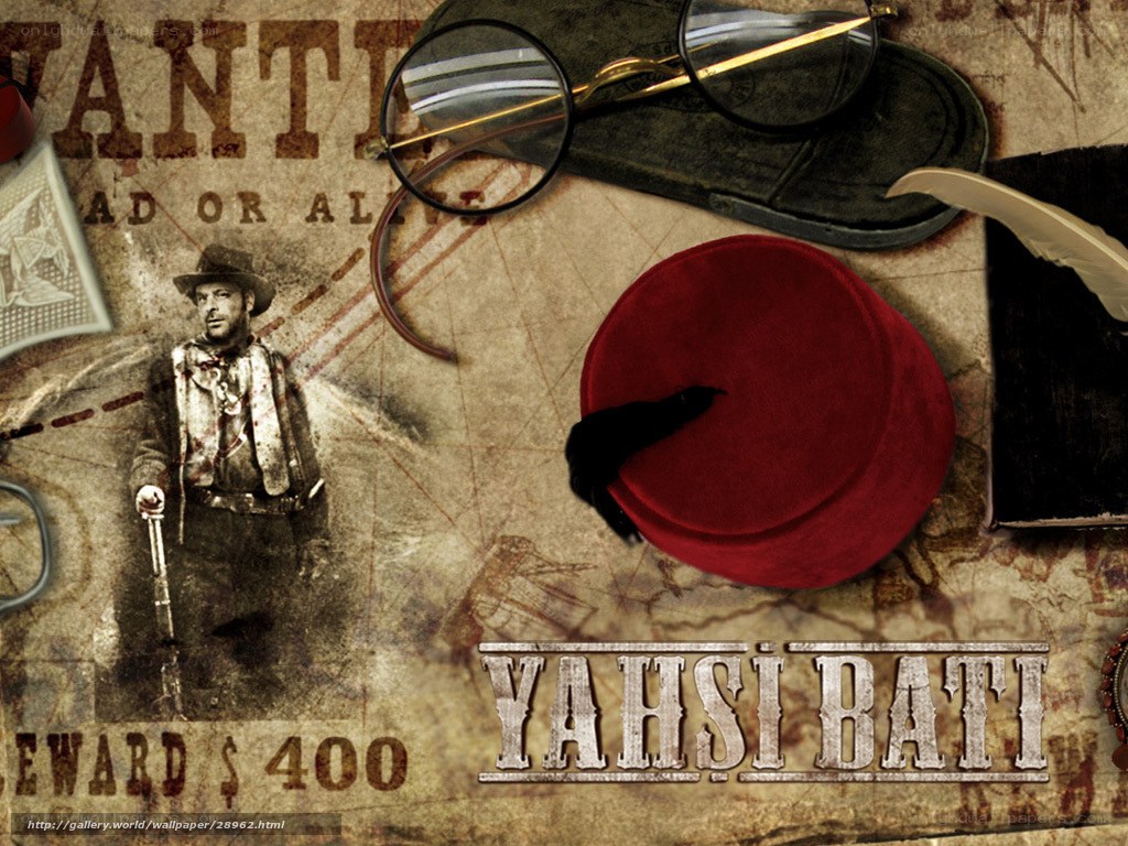 Wanted poster with red hat