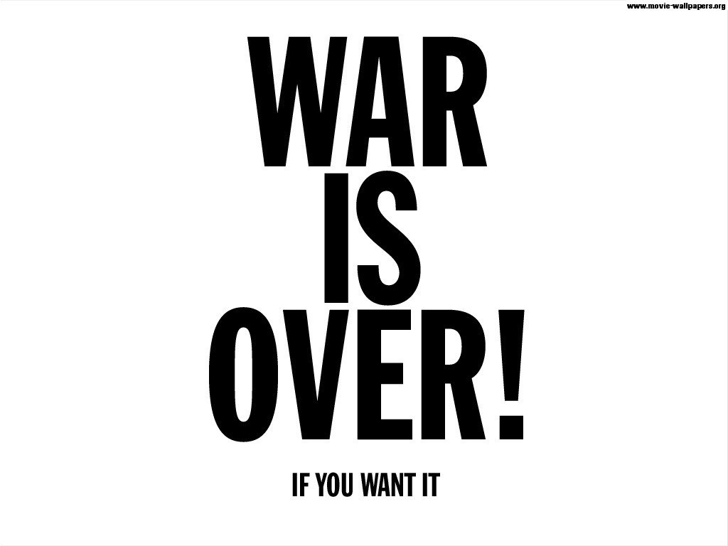 War is over if you want it