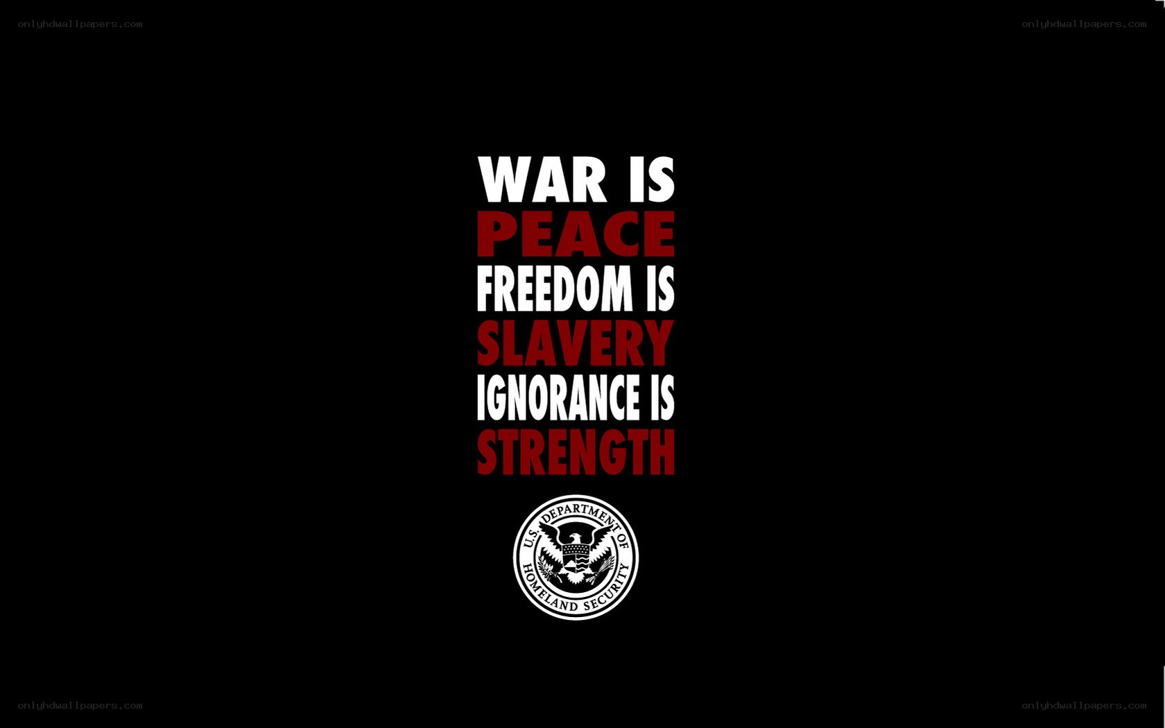 War is peace poster