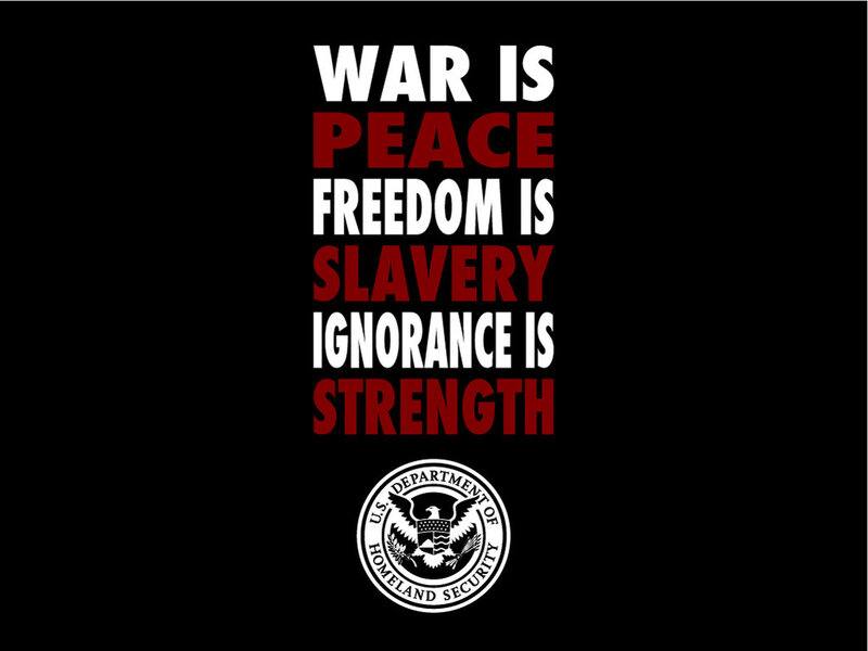 War is peace slogan