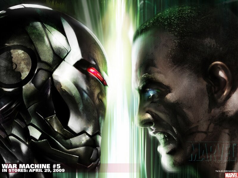 War Machine and Black Panther