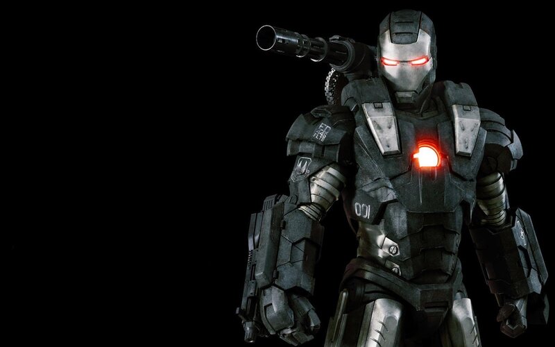War Machine Armor — Black