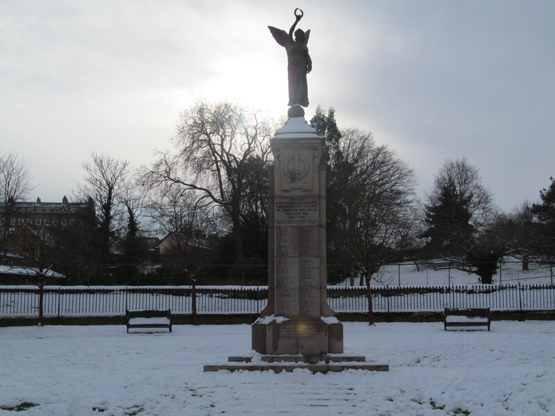War Memorial in Snow