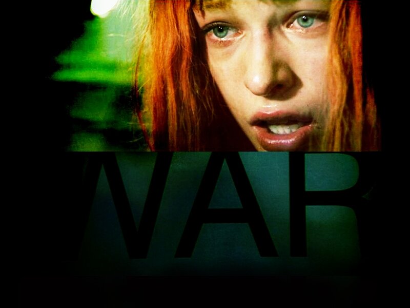 war movie poster close-up