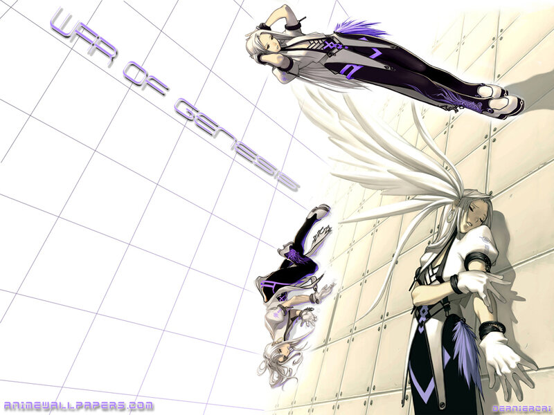 War of Genesis anime art