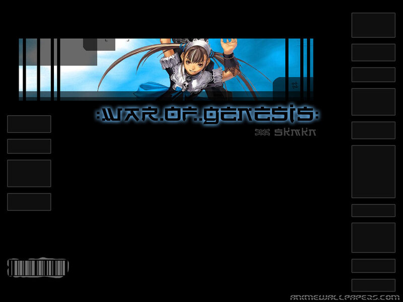War of Genesis anime wallpaper