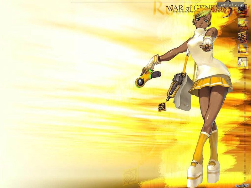 War of Genesis character art