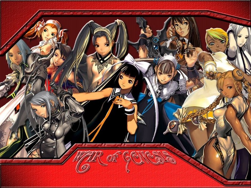 War of Genesis character lineup