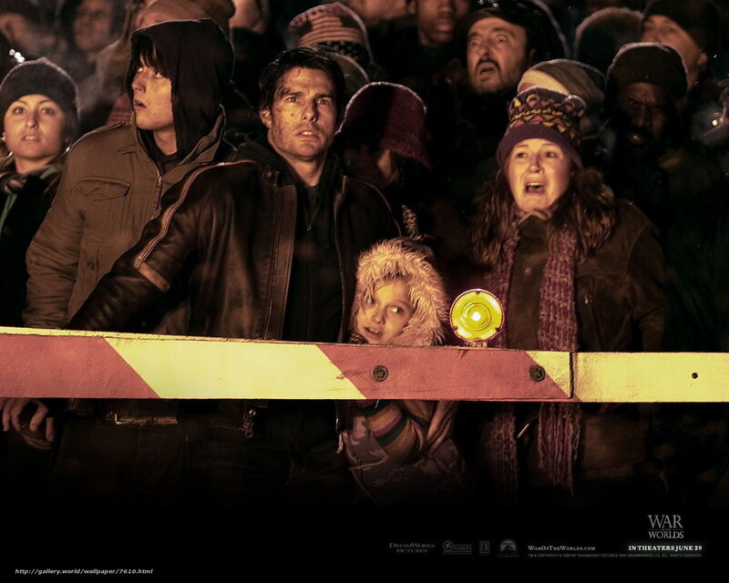 War of the Worlds crowd scene