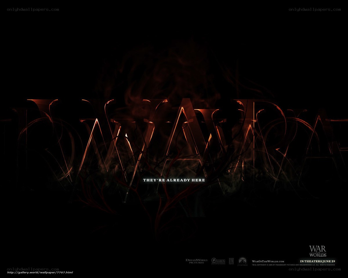 War of the Worlds movie poster