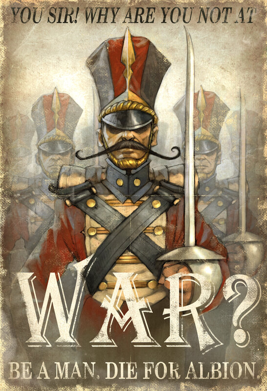 War recruitment poster