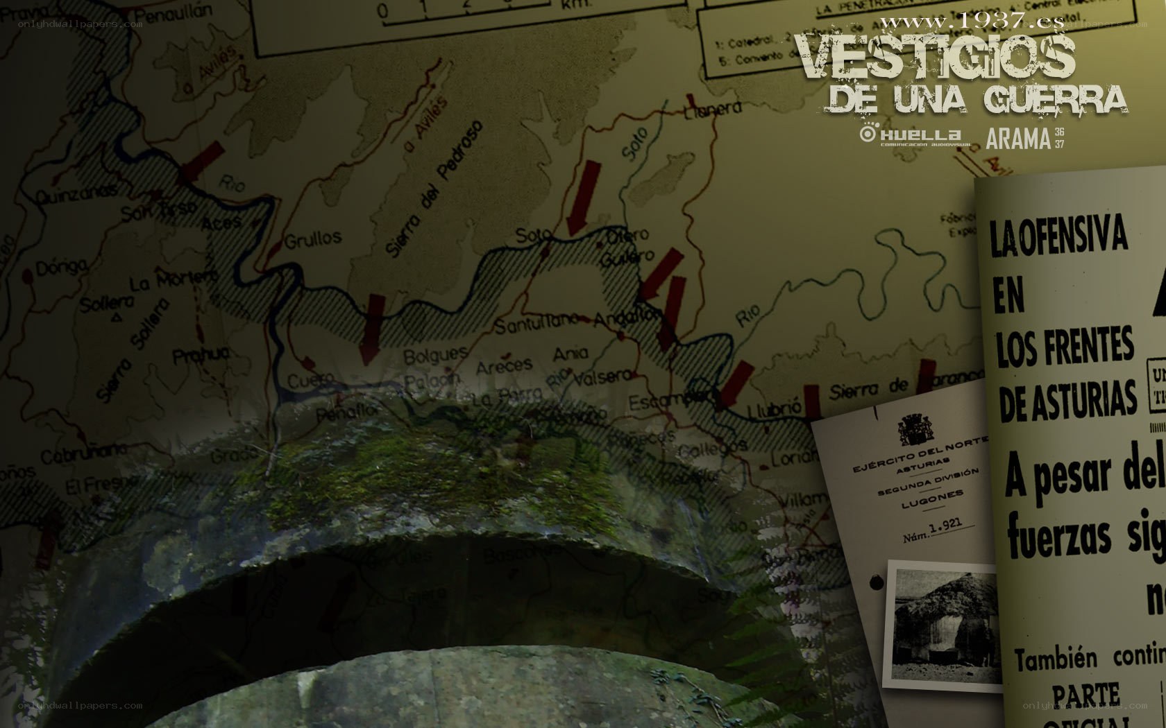 War relics in Asturias