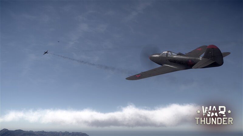 War Thunder combat scene