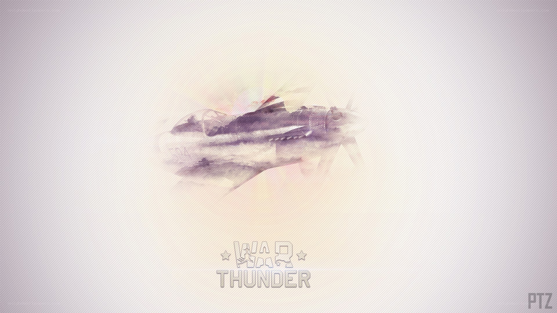 War Thunder logo with aircraft