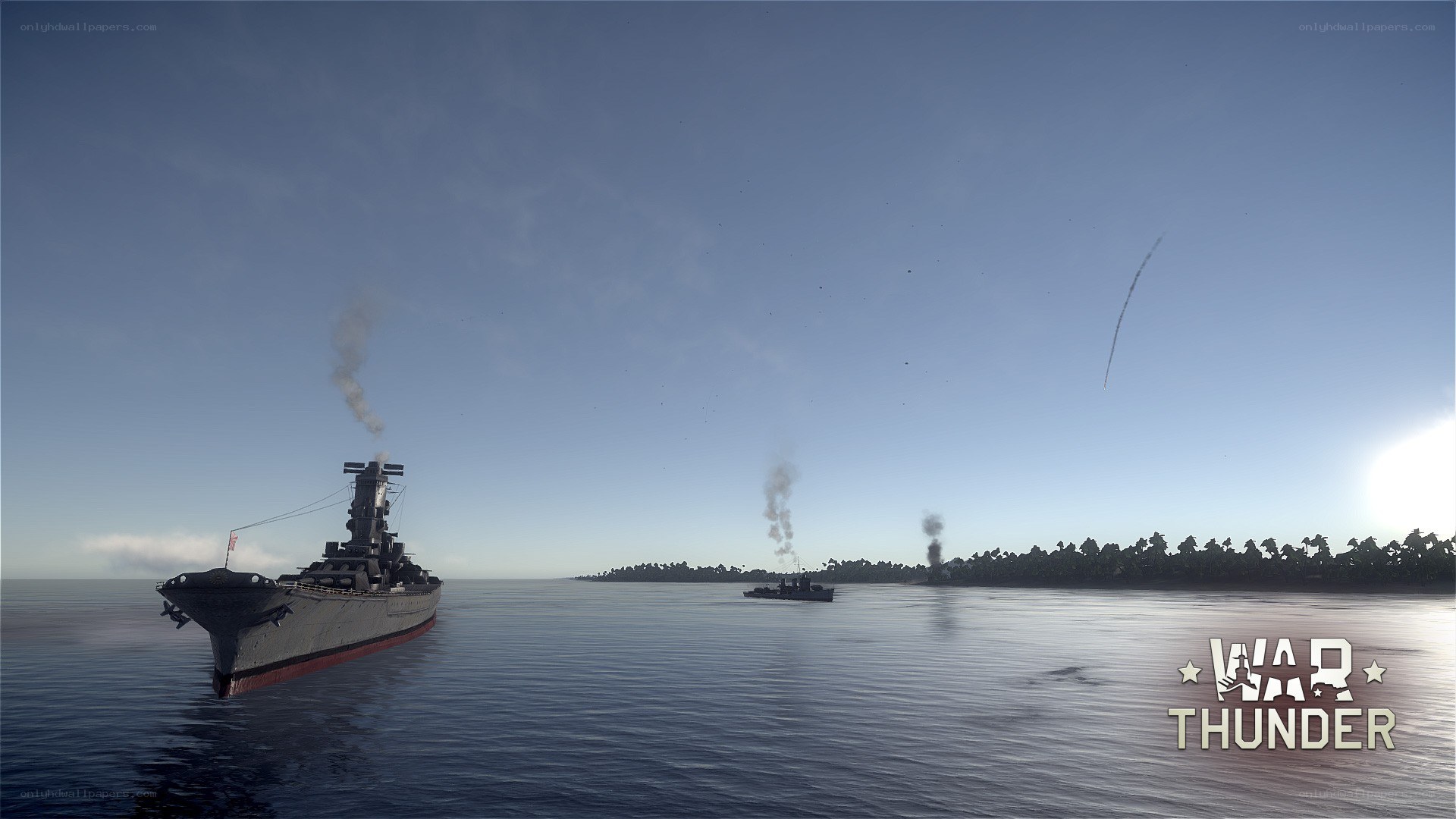 War Thunder naval battle